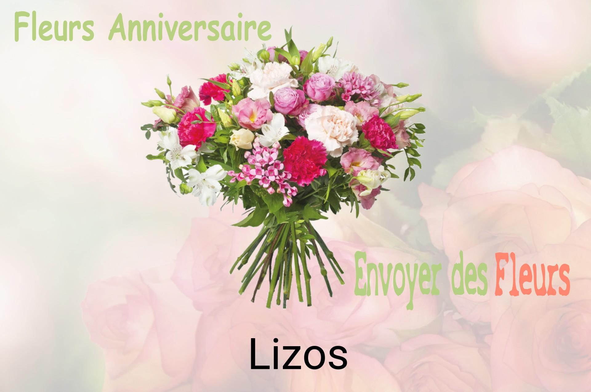 Bouquet de fleurs d’anniversaire livré à Lizos